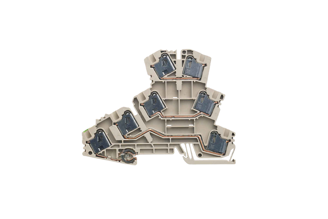 Push In Terminal Block 3 + Earth (50 PCS)